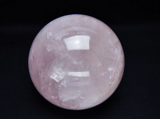 天然石　原石　ローズクォーツ　丸玉　大型　約2.8kg パワーストーン 天然石 原石 ローズクォーツ 丸玉 大型 約2.8kg パワーストーン