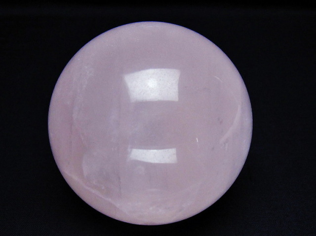 ローズクォーツ丸玉 79mm [T456-15374]