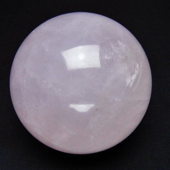 ローズクォーツ丸玉 60mm [T456-15429]