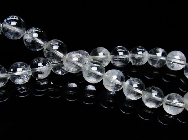 ラビットヘア ファントム 水晶 ブレスレット 8mm [T458-1357]