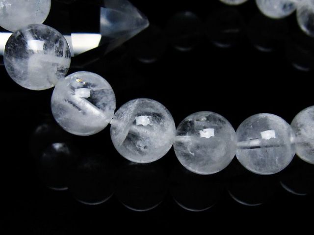 ラビットヘア ファントム 水晶 ブレスレット 12mm [T458-1450]