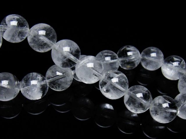ラビットヘア ファントム 水晶 ブレスレット 10mm [T458-1462]