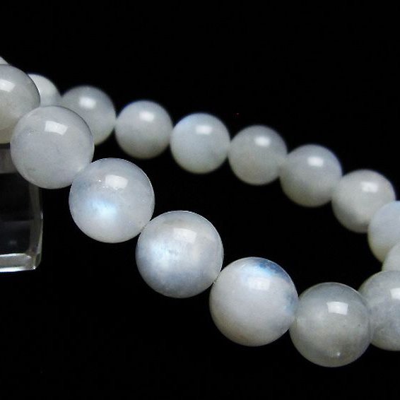 ムーンストーンブレスレット 12mm [T459-11472]