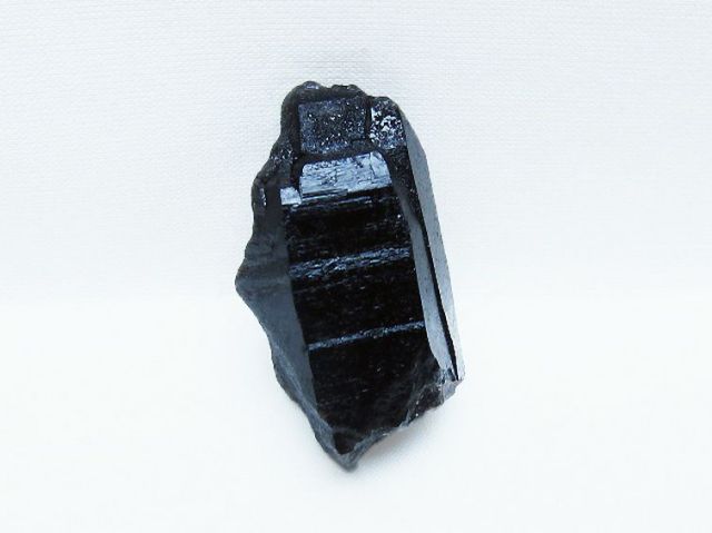 山東省産 モリオン 純天然 黒水晶 原石 [t460-7164]