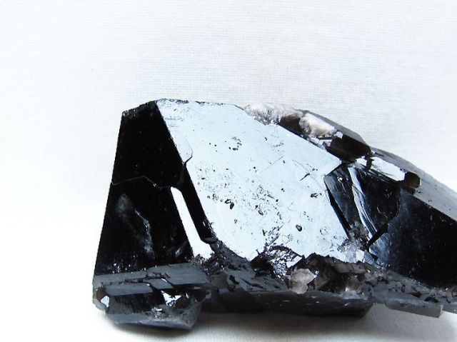 山東省産 モリオン 純天然 黒水晶 原石 [t460-7671]