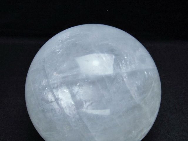 1.2Kgパワーストーン 天然石 カルサイト丸玉94mm[T461-10500]2枚目