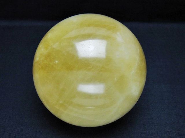 カルサイト丸玉 85mm [T461-11358]