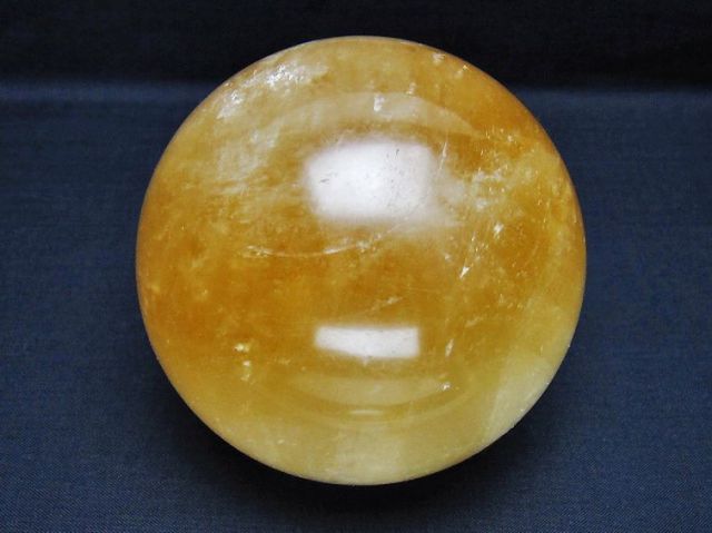 1.1Kgカルサイト丸玉 90mm [T461-11363]