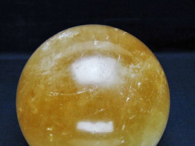 1.1Kgカルサイト丸玉 90mm [T461-11363]