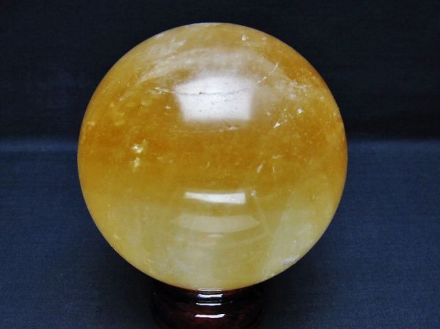 1.1Kgカルサイト丸玉 90mm [T461-11363]