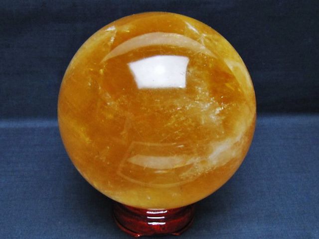 1.7Kgカルサイト丸玉 110mm [T461-11380]