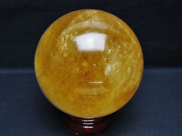 1.4Kgカルサイト丸玉 97mm [T461-11382]