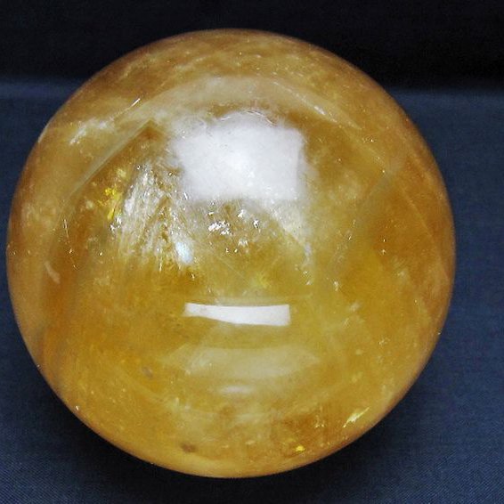 1.1Kgカルサイト丸玉 90mm [T461-11385]