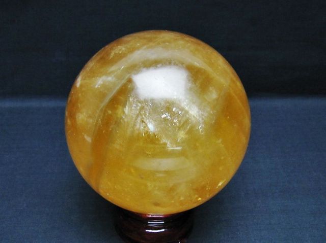 1.1Kgカルサイト丸玉 90mm [T461-11385]