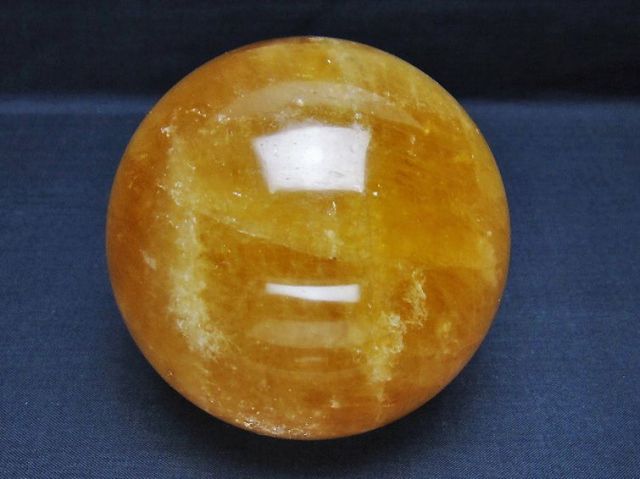 カルサイト丸玉 80mm [T461-11389]