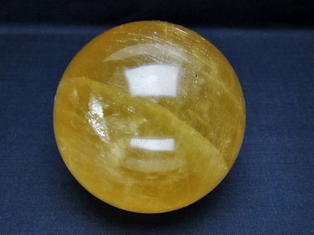 カルサイト丸玉 75mm [T461-11390]