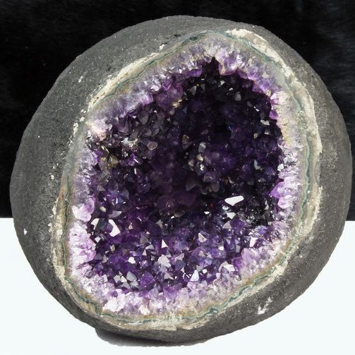 1.5Kgウルグアイ産 サークルジオード アメジストドーム [t466-1834]