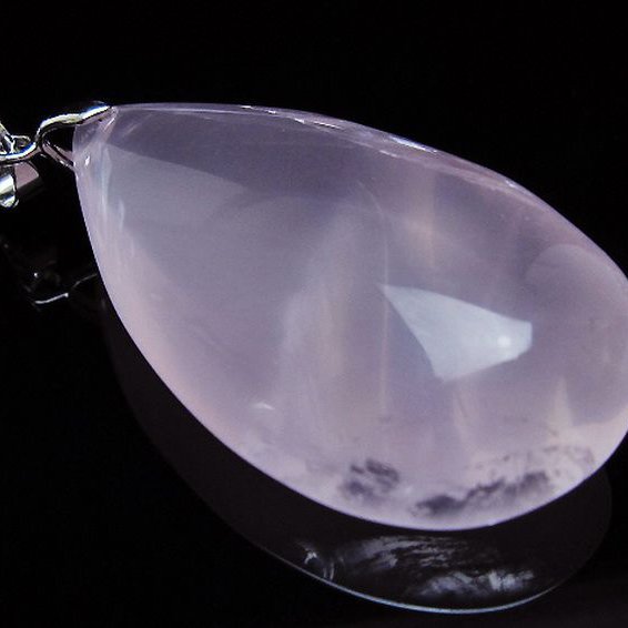 ローズクォーツペンダント[T467-3934]