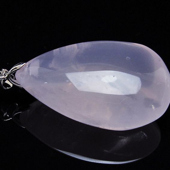 ローズクォーツペンダント[T467-3940]