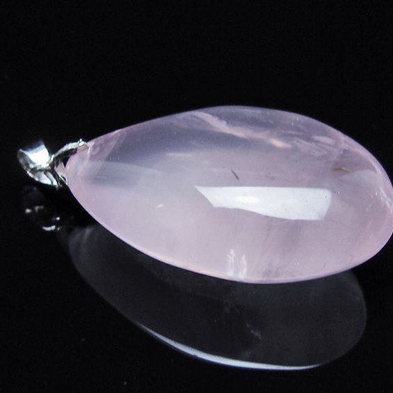 ローズクォーツペンダント[T467-3953]