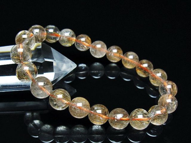 26 タイチンルチル 9mm 天然石 ブレスレットクリア ゴールドルチル goldrutilequartz52.jpg