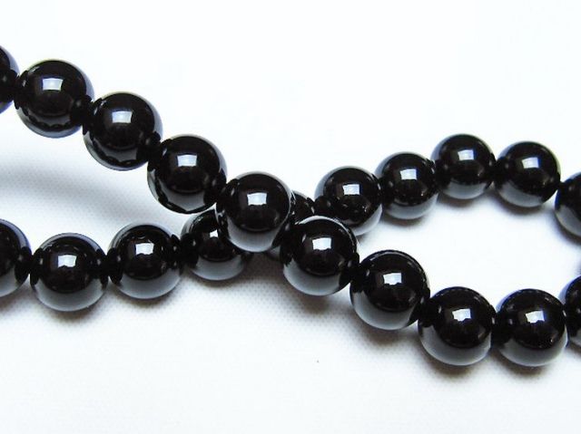 オニキスブレスレット 8mm [t474-1588]