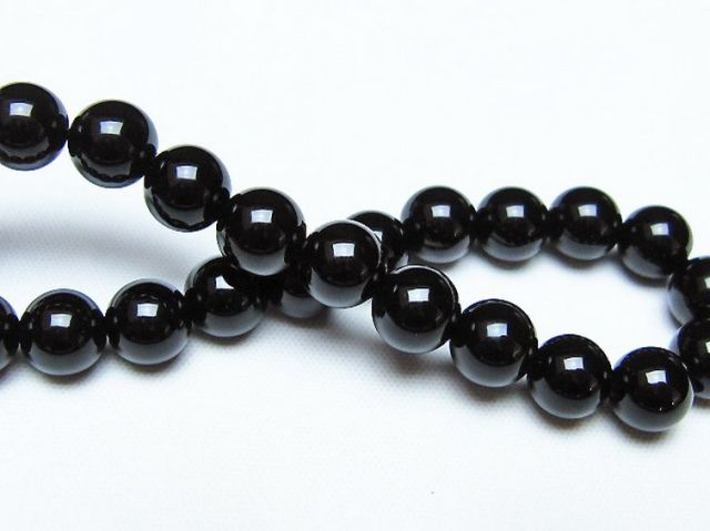 オニキスブレスレット 8mm [t474-1593]