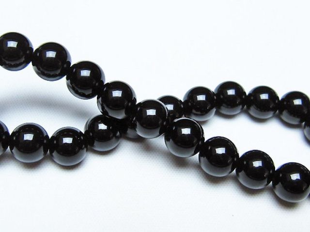 オニキスブレスレット 8mm [t474-1595]