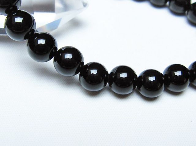 オニキスブレスレット 8mm [t474-1608]
