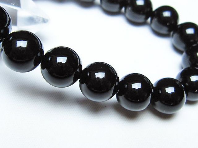 オニキスブレスレット 10mm [t474-1673]