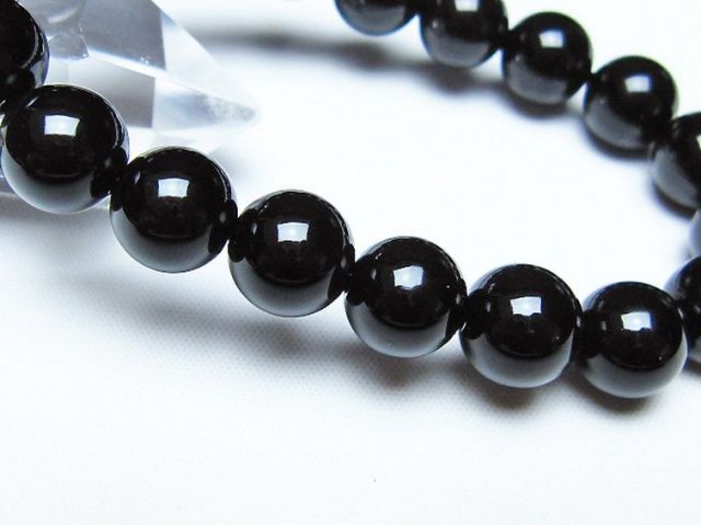 オニキスブレスレット 10mm [t474-1695]
