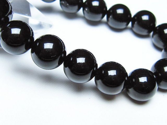 オニキスブレスレット 12mm [t474-1722]