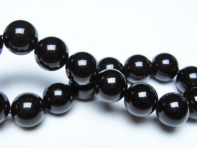 オニキスブレスレット 12mm [t474-1742]