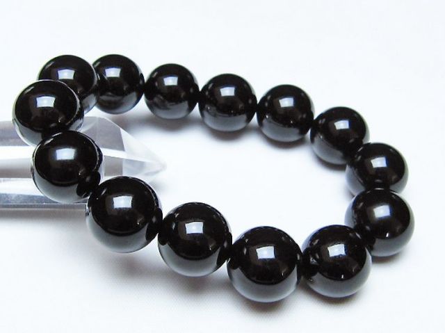 オニキスブレスレット 16mm [t474-1842]