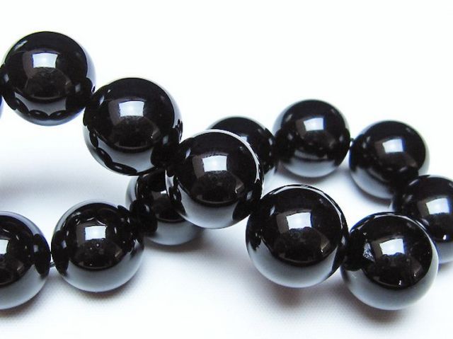 オニキスブレスレット 16mm [t474-1842]