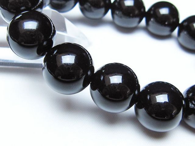オニキスブレスレット 16mm [t474-1842]