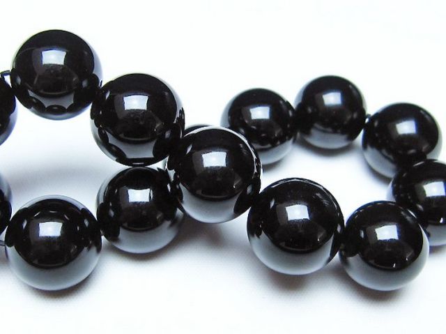 オニキスブレスレット 16mm [t474-1849]