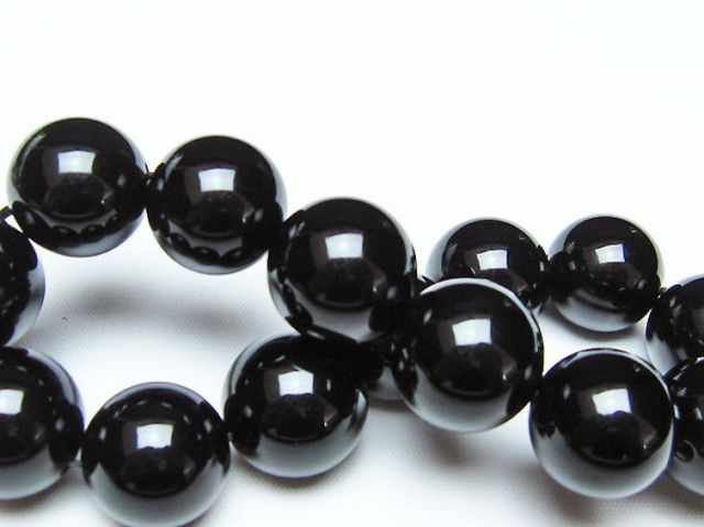 オニキスブレスレット 16mm [t474-1854]