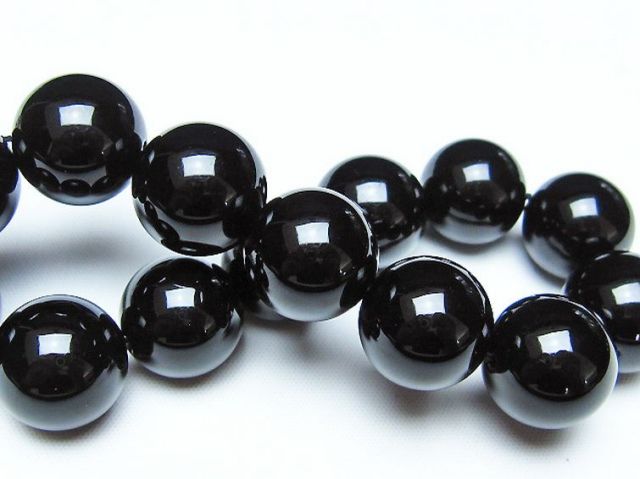 オニキスブレスレット 16mm [t474-1865]