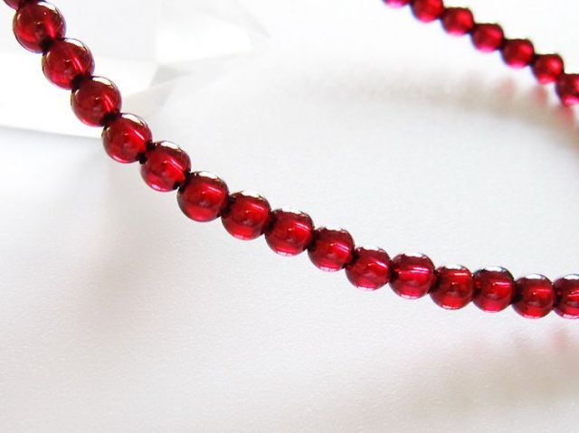 ガーネットブレスレット 4mm [T483-7943]