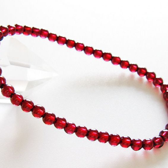ガーネットブレスレット 4mm [T483-7946]