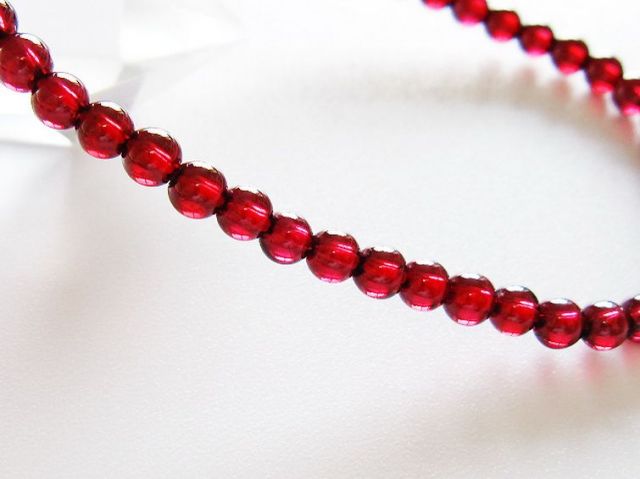 ガーネットブレスレット 4mm [T483-7946]