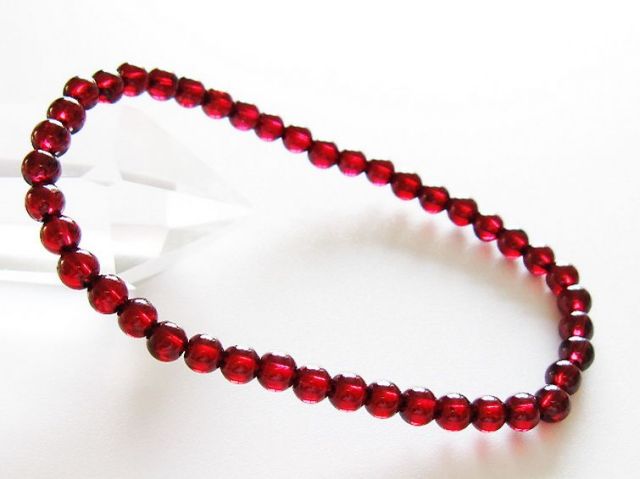 ガーネットブレスレット 4mm [T483-7961]