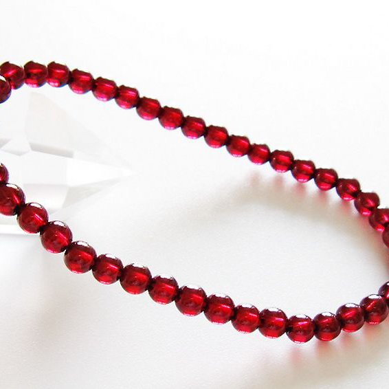 ガーネットブレスレット 4mm [T483-7964]