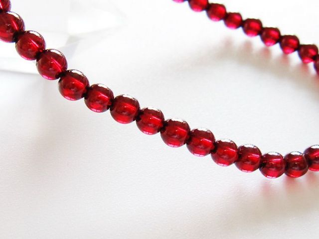 ガーネットブレスレット 4mm [T483-7964]