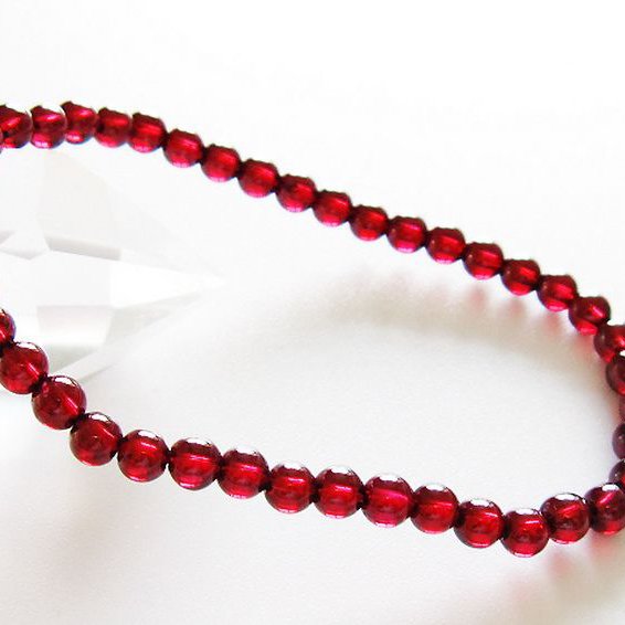 ガーネットブレスレット 5mm [T483-7965]