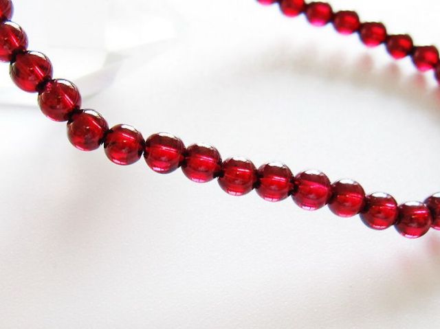 ガーネットブレスレット 5mm [T483-7965]