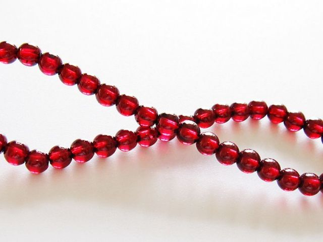キャンディピンクガーネットブレスレット 4mm [t483-7973]