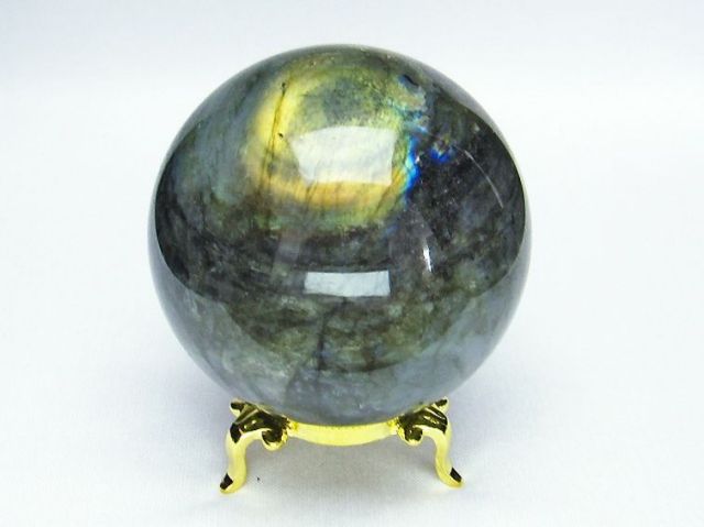 ラブラドライト丸玉 67mm [t484-1706]