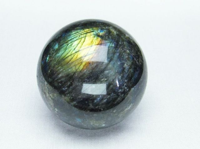 ラブラドライト丸玉 58mm [t484-1729]